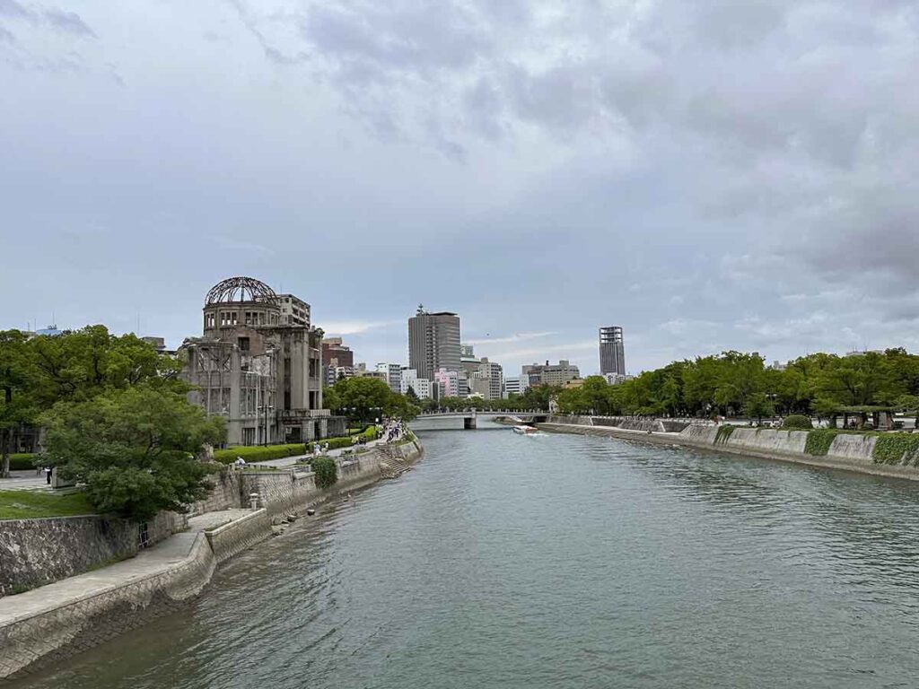 River in Hiroshima Japan