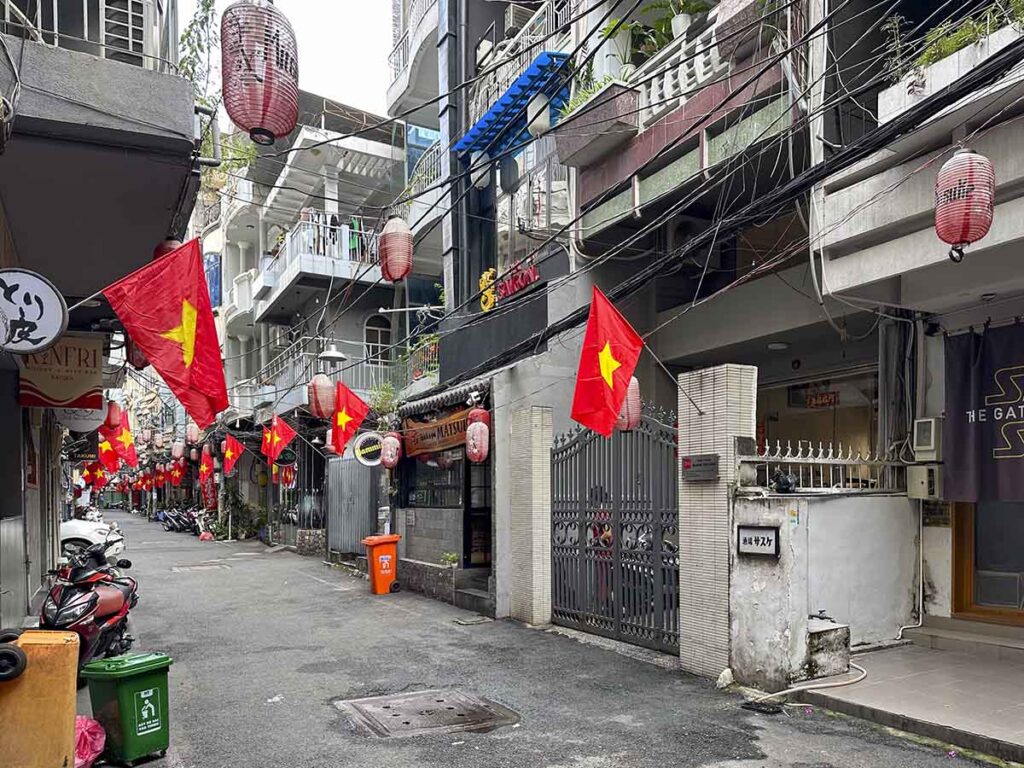 Residential area of Ho Chi Minh City